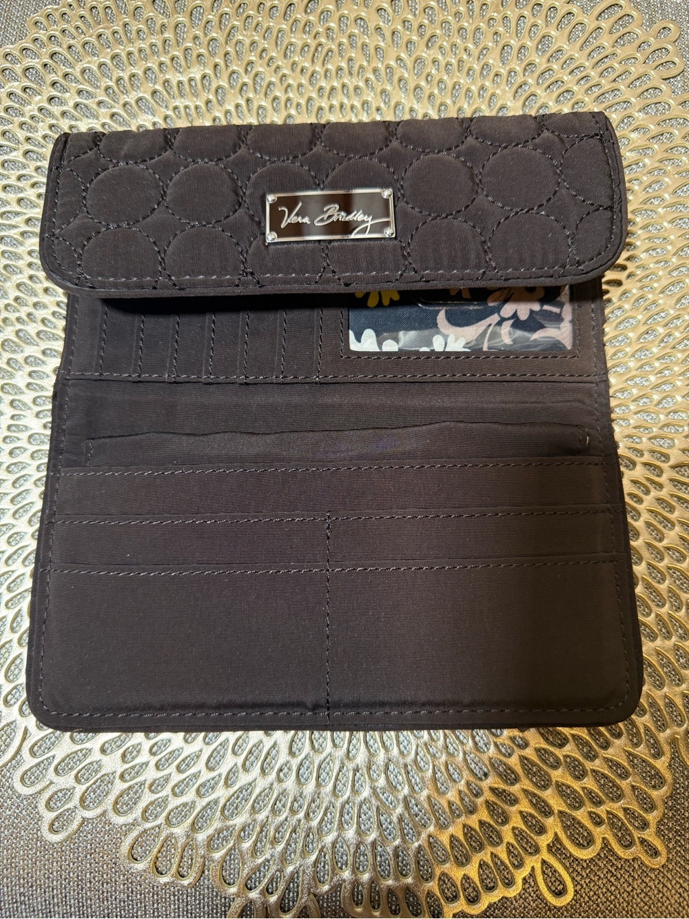 Vera Bradley Wallet w/Checkbook Insert - Picture 4 of 7